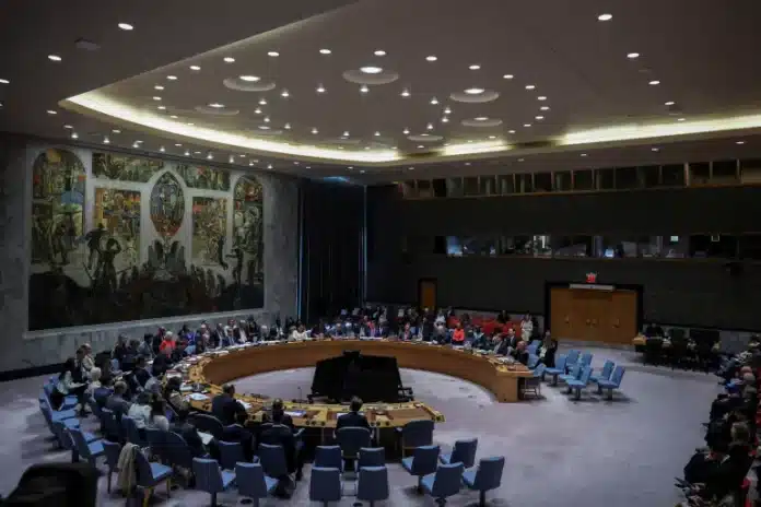 UN Security Council meeting after US strike on Iran nuclear sites.