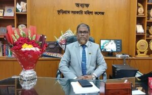 প্রফেসর কাজী শফিকুর রহমান, অধ্যক্ষ, কুড়িগ্রাম সরকারি মহিলা কলেজ, কুড়িগ্রাম।