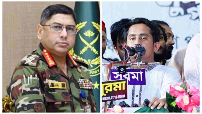 সেনাপ্রধানের প্রশংসায় সারজিস আলম
