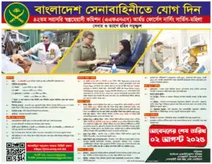 সেনাবাহিনী নিয়োগ ২০২৫ | জেনে নিন কিভাবে আবেদন করবেন।