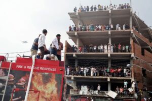 Getty image: dhaka plane crash: 19 dead, 170 injured in baf jet tragedy
