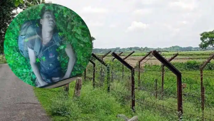 হরিপুর সীমান্তে বিএসএফের গুলিতে বাংলাদেশি যুবক নিহত।